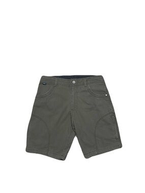 Kuhl Ramblr Shorts Mens 33x10" Green Cargo Hiking Outdoor Patina 5125